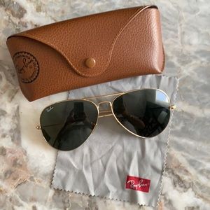 Large size Ray-Ban Aviator Sunglasses